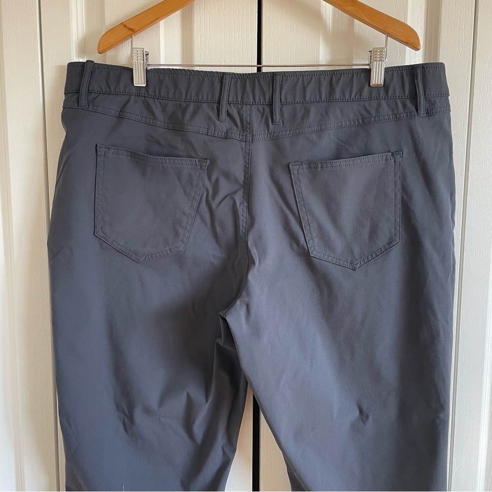 Weatherproof Hybrid Tech Pants Men’s 40x32 Blue Active Casual Tapered Chore - Picture 7 of 14